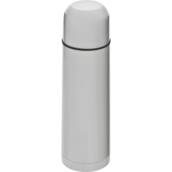Stainless steel thermal flask JACOB - White