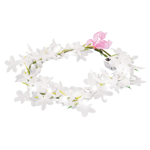 HEADBAND WITH LUMINOUS FLOWERS “CELESTIAL”