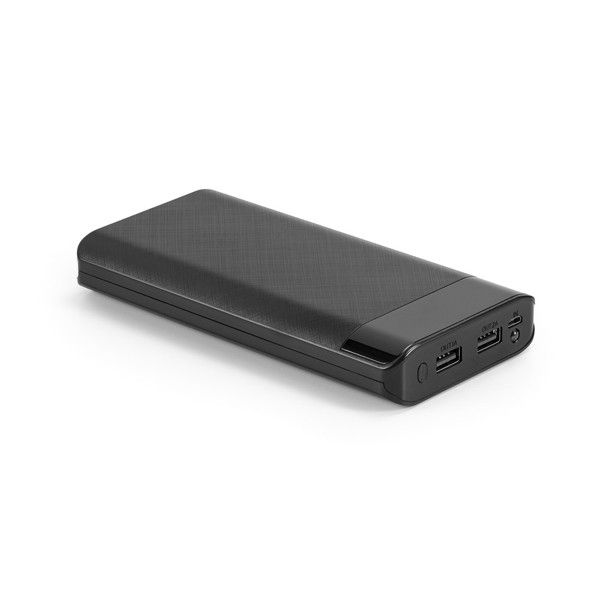 Power bank 16'000 mAh com display em ABS - RAMAN