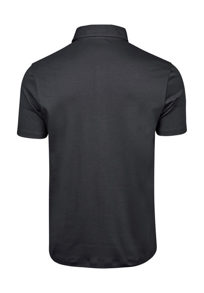 Pima Cotton Polo - White / M