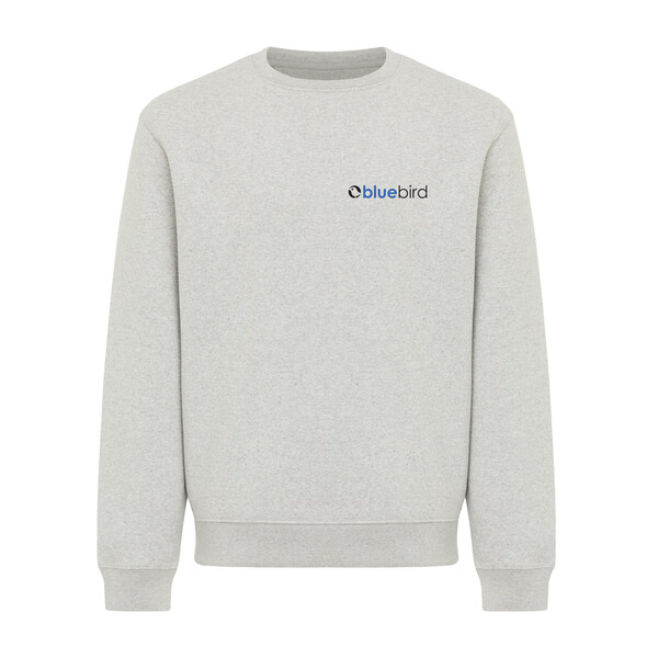 Mikina IQONIQ Torla z recyklované bavlny - Light Heather Grey / XL