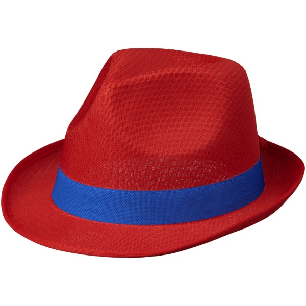 Sombrero "Trilby" - Rojo