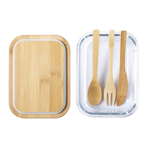 Glass Lunch Box Cuttata