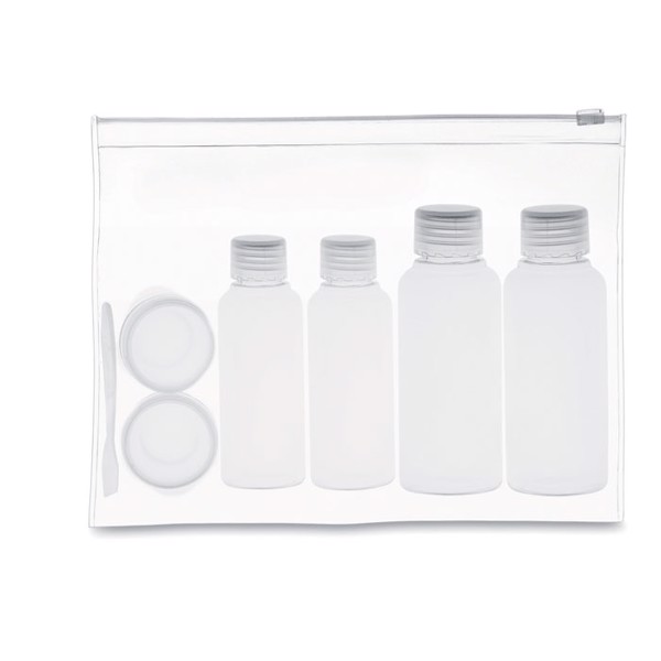 Potovalna torbica Airpro, 6 stekleničk 100 ml, 50 ml, 10 ml