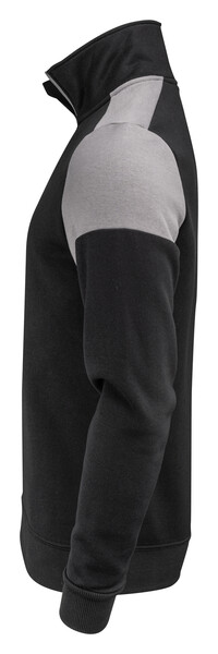 Printer Prime Halfzip Sweater Black/Anthra 4XL