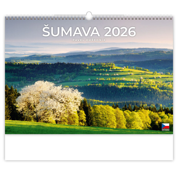 Nástěnný kalendář Šumava 2026