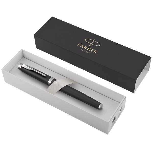 Caneta rollerball "IM" (tinta preta) - Preto mate