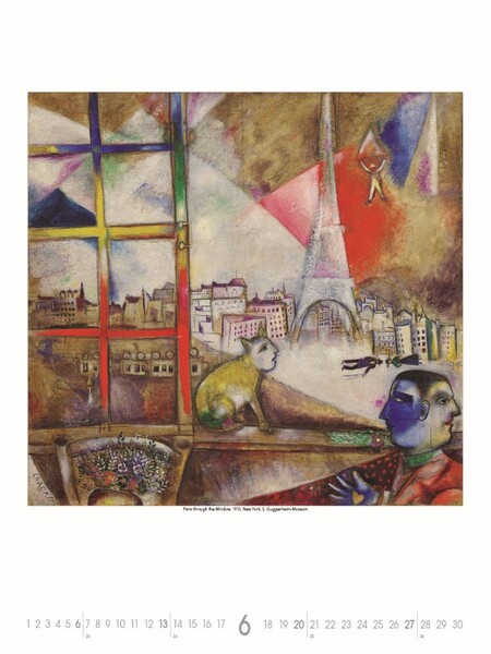 Nástenný Kalendár Marc Chagall 2027