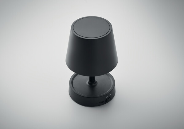 Lampada da tavolo ricaricabile Taplamb - Nero