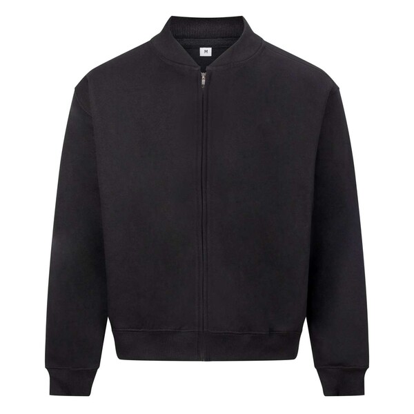 Signature Heavyweight Bomber Sweat - Deep Black / S