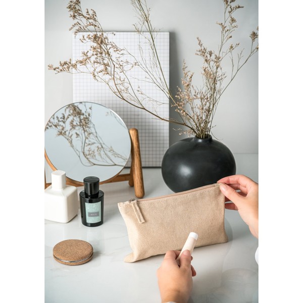 MILLIE. Multifunkční taška z recyklované bavlny (70 %) a polyesteru (30 % rPET) (140 g/m²) - Černá