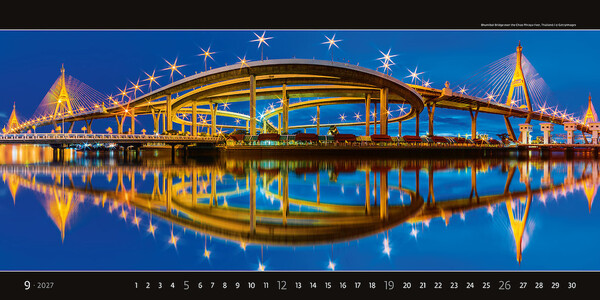 Nástěnný kalendář Panoramaphoto 2027