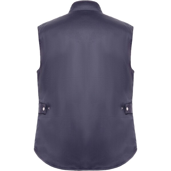 Armada multi-pocket workwear vest - Lead / Black / L