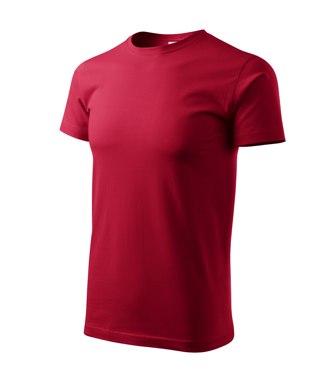 Tričko pánské Malfini Basic - Marlboro Červená / XL