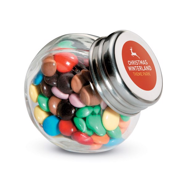Chocolates in glass holder Chocky - Multicolour
