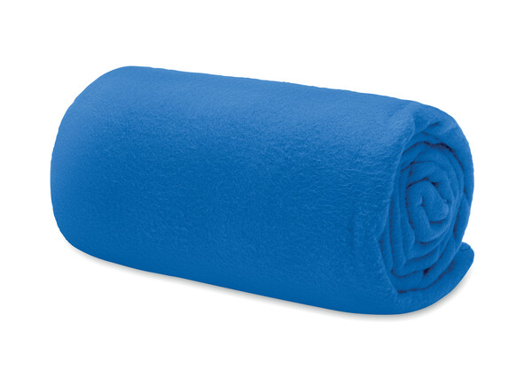 Couverture de voyage en RPET Musala Rpet - Bleu Royal