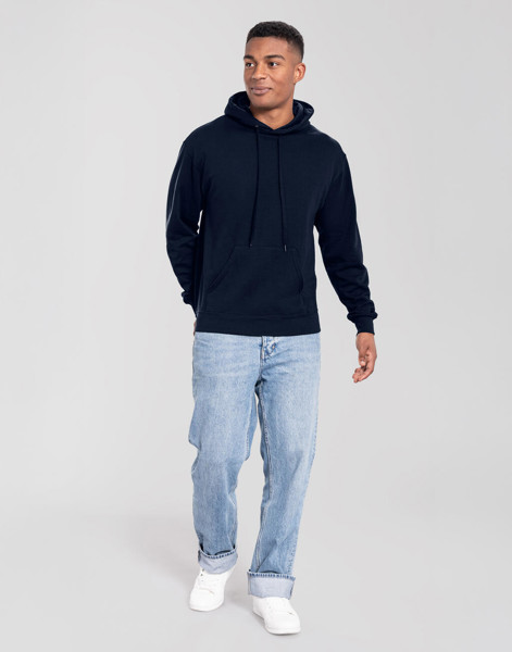 Iconic 250 Hooded Sweat - White / 3XL