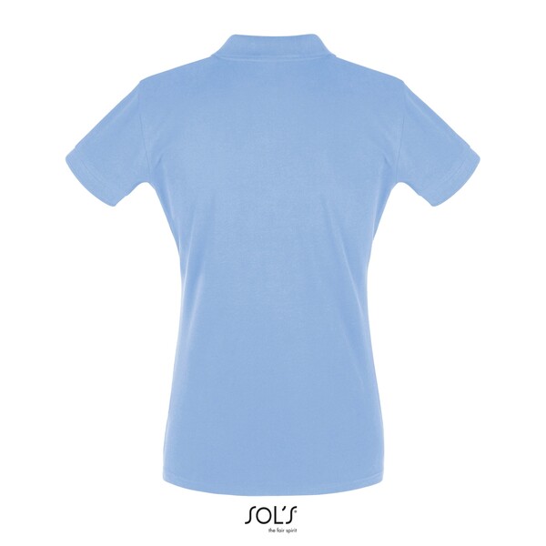 PERFECT POLO SENHORA 180g Perfect Women - Azul CéuXXL