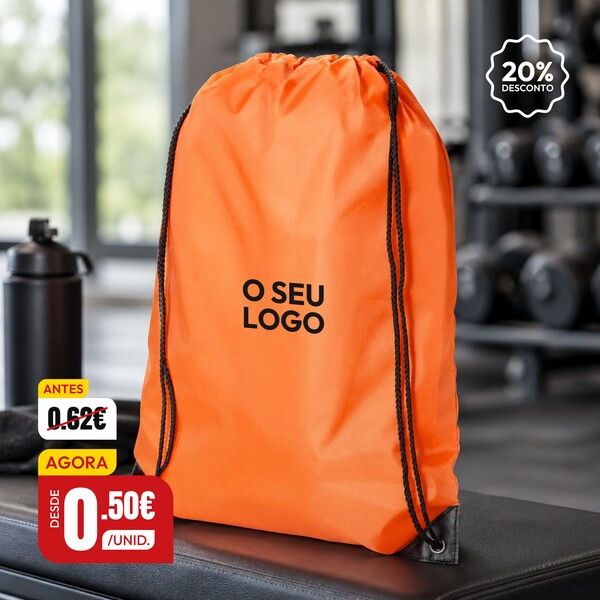 Saco com cordões Oriole 5L - lilás