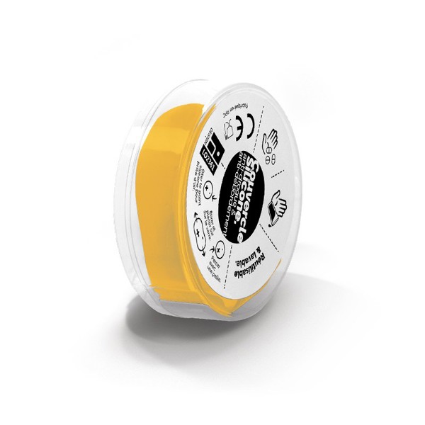 COUVRE-VERRE ANTI-DROGUE ANTI-INTRUSION COUVERCLE EN SILICONE DIA.70 - Jaune