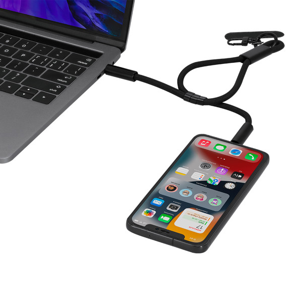 Cable Cargador Soporte Euclab - Blanco