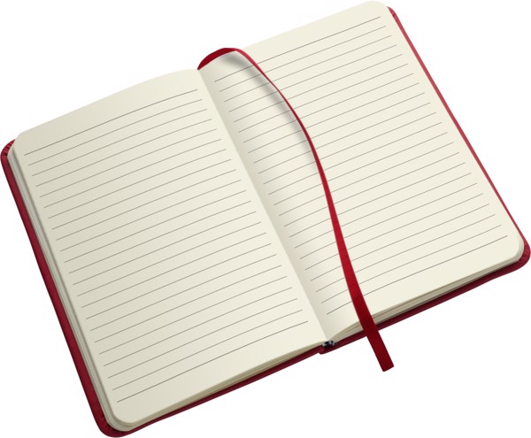 PU notebook - White