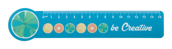 15 Cm Ruler Couler 15, House - White