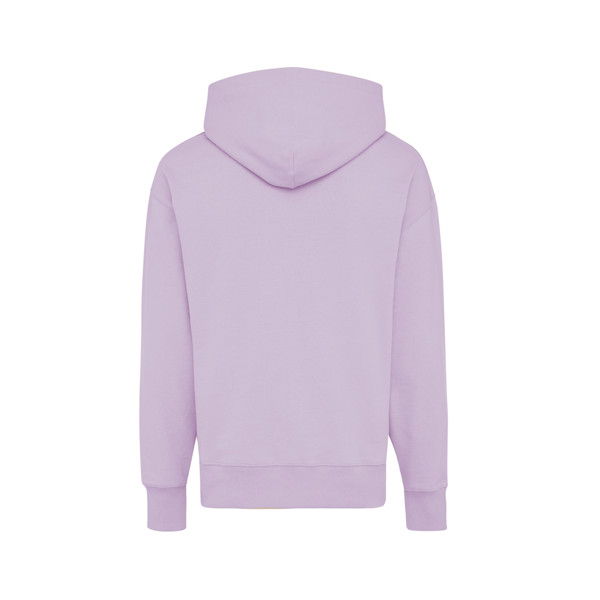 Sweat à capuche en coton recyclé Iqoniq Yoho - Lavender / XS