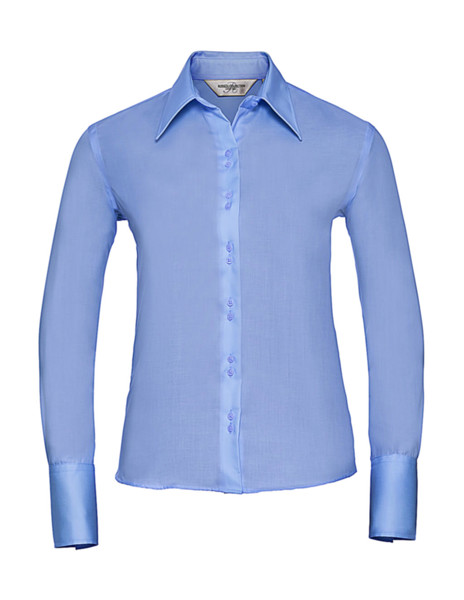 Ladies’ Ultimate Non-Iron ShirtLS - White / XS (34)