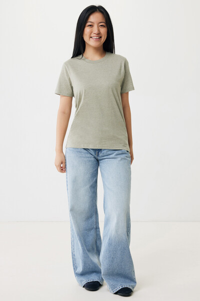 Tričko Iqoniq Brett z recykl. bavlny - Light Heather Green / XL