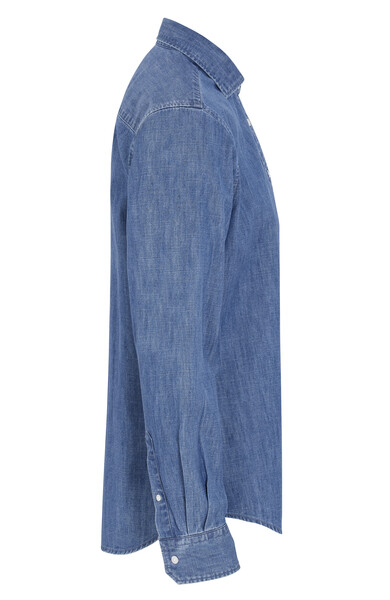 Cottover Gots Denim Slim Fit Man Blue 36
