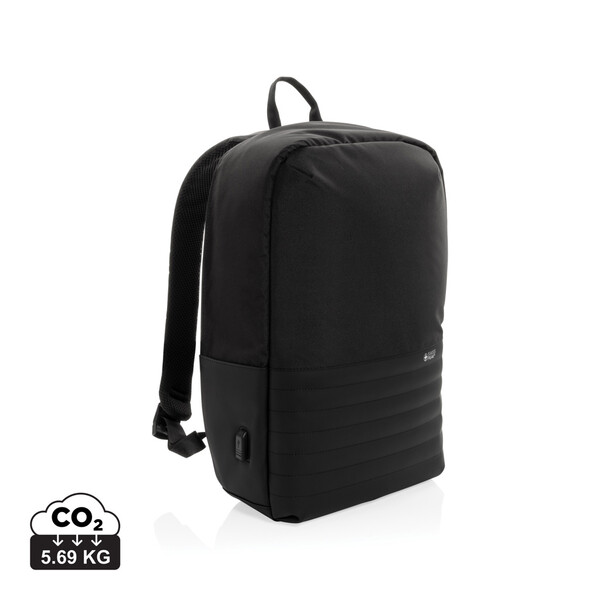 Swiss Peak AWARE™ RFID batoh proti krádeži na 15,6" notebook - Čierna