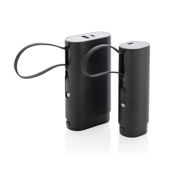 CycleCell powerbank 5000 mAh, kabel tipa C