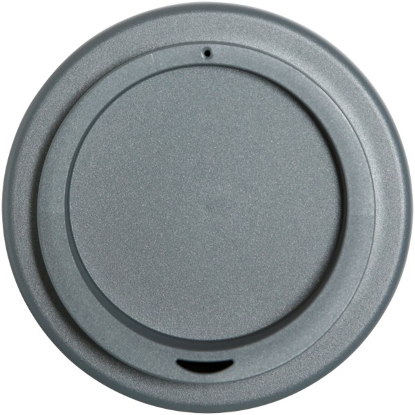 Copo térmico com pega de 350 ml Americano® - Branco / Cinzento