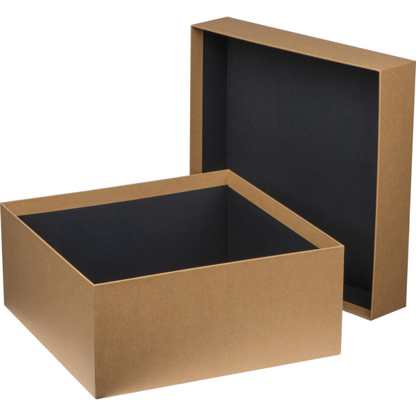 Large cardboard gift box - Beige