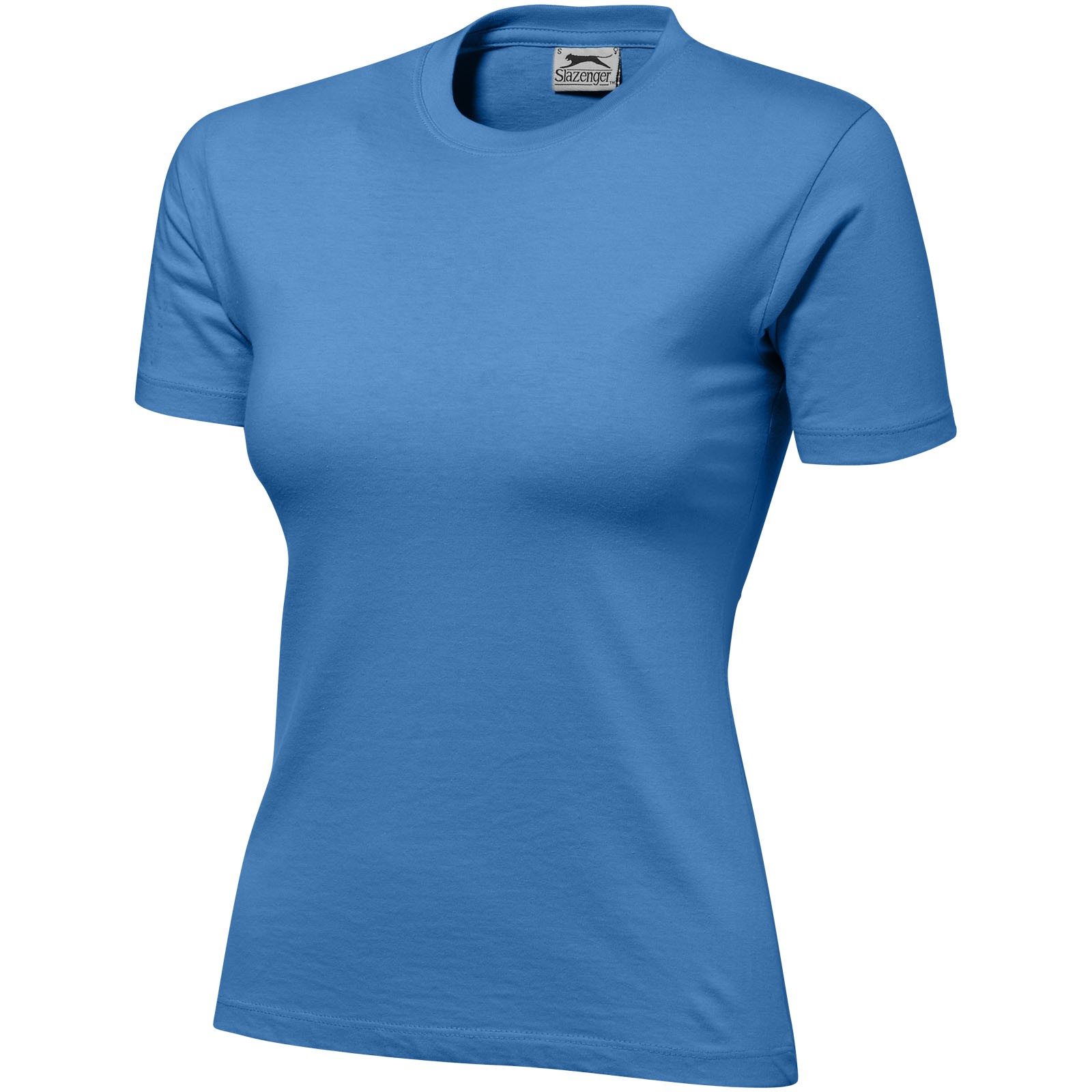 Camiseta de manga corta para mujer "Ace" - Azul aqua / XL