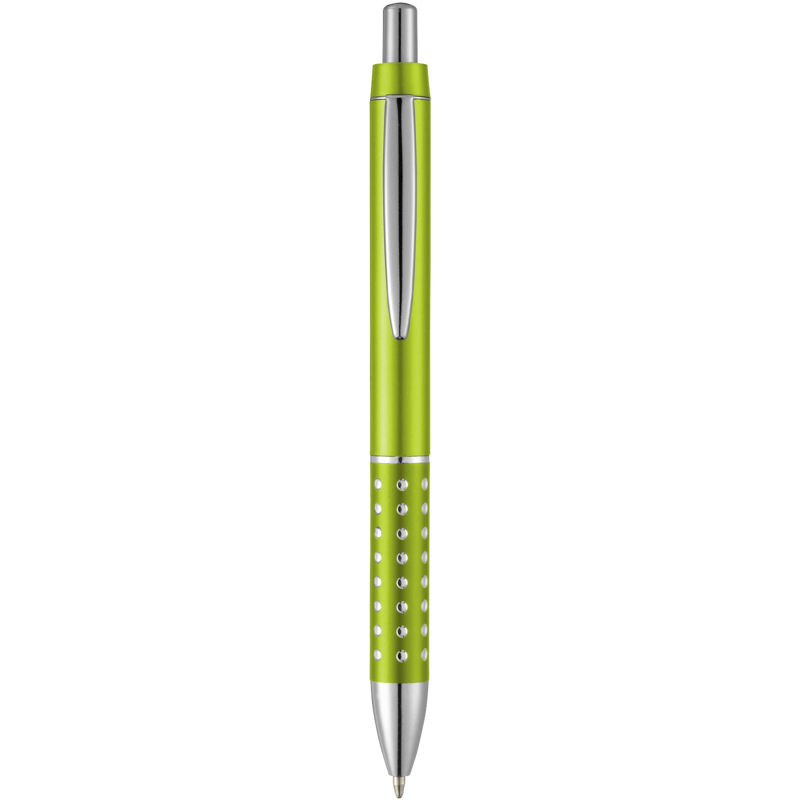 Kuličkové pero Bling s hliníkovým úchopem - Limetka
