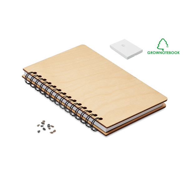 A5 Birch tree GROWBOOK™ Savage - Wood