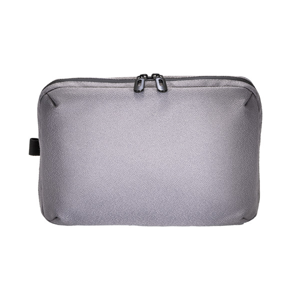 Tech-Organizer Aus Recyceltem 600D-Jacquard-Polyester (Innenfutter Aus R-Pet) - Grau