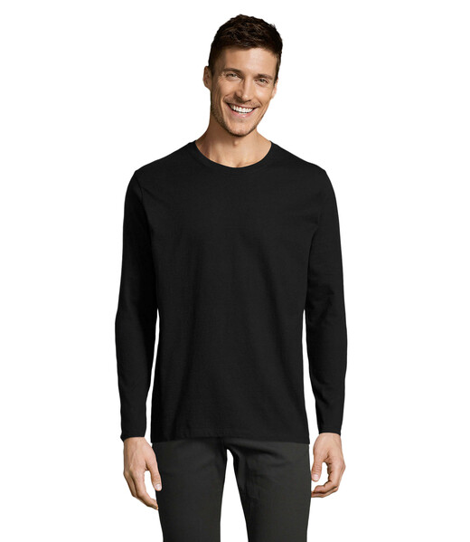 IMPERIAL LSL T-shirt homen Imperial Lsl Men - Preto Profundo4XL