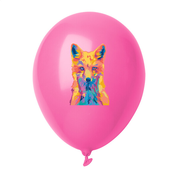 Ballon de baudruche CreaBalloon, pastel - Fuchsia
