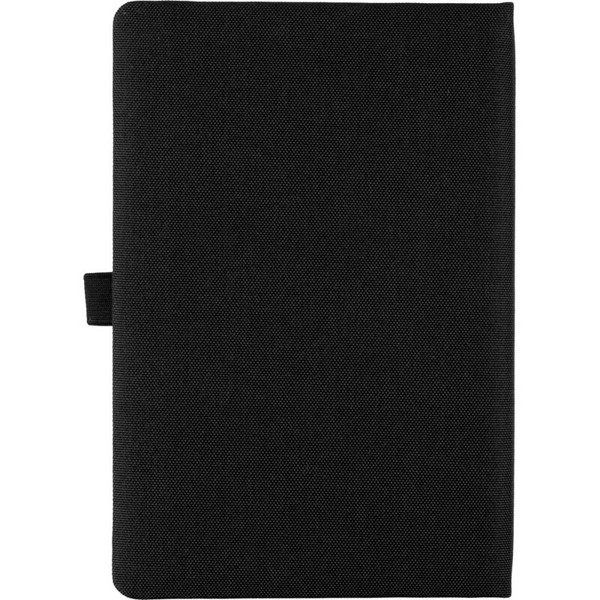 Notebook approx. A5 RPET - black