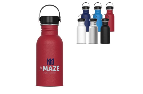Water bottle Marley 500ml - White