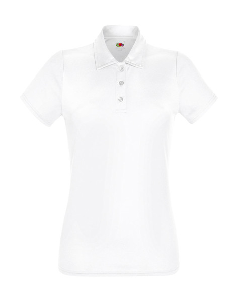 Ladies Performance Polo - White / XS