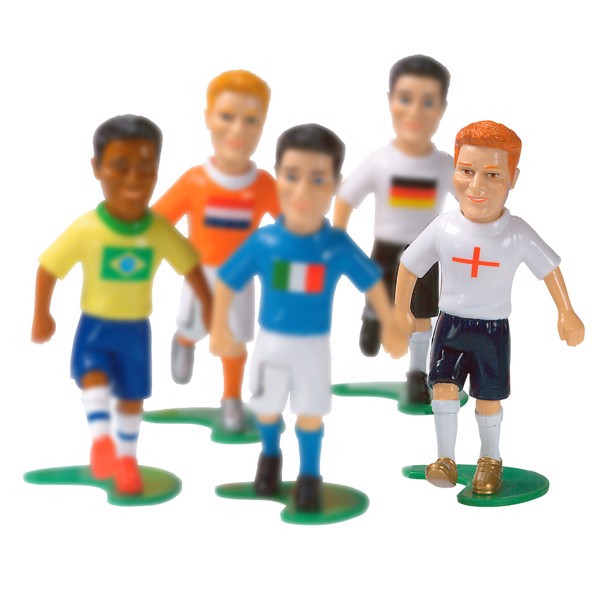 Kick & Fun "Centre-Half" 6 Cm - White / Blue