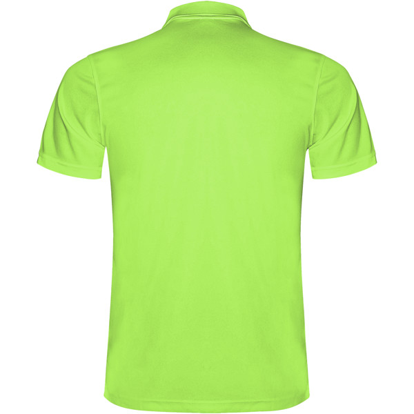 Polo sportiva a maniche corte da uomo Monzha - Lime / XL