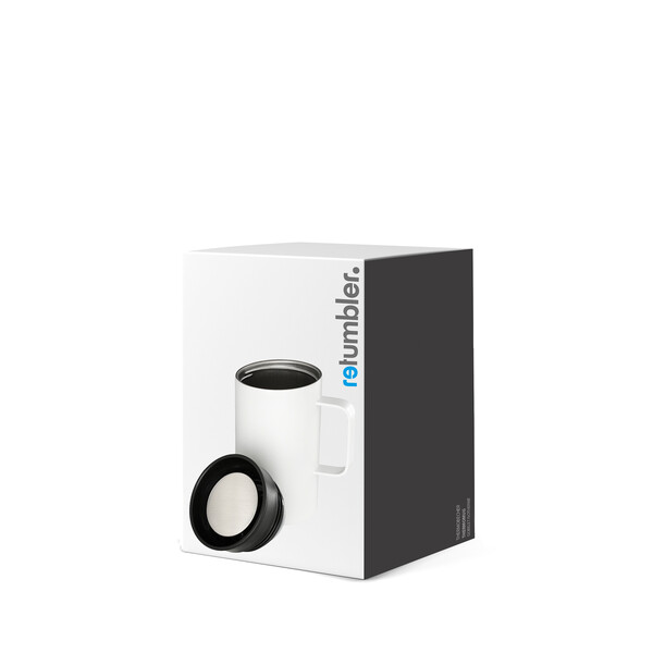 Thermo mug LAHTI - white