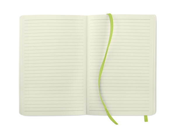 Notebook A5 riciclato Breta - Lime