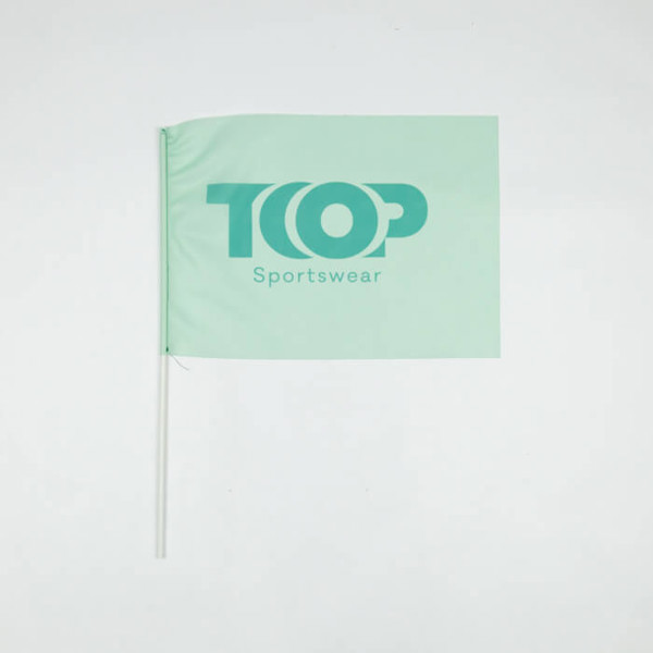 Flag With Customizable Tube