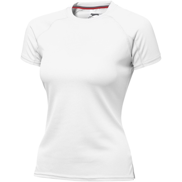 Camiseta cool fit de manga corta de mujer Serve - Blanco / XXL